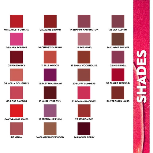 Sugar Matte As Hell Crayon Lipstick - 35 Claire Redfield (Pure red)