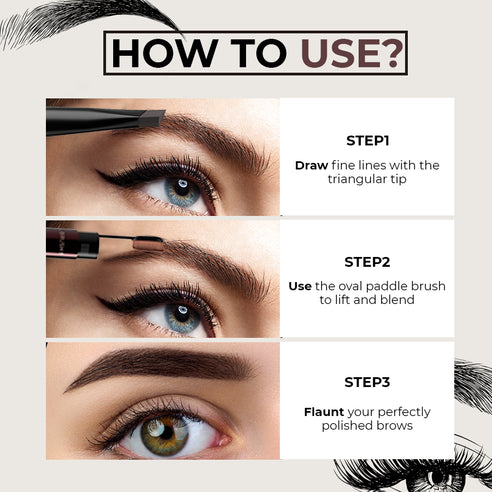 Colorbar Browful Sculpt Pencil Cool Brunette