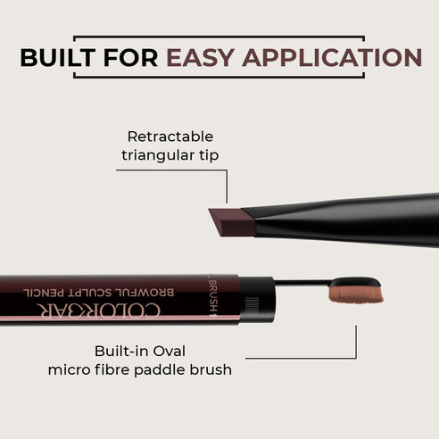 Colorbar Browful Sculpt Pencil Cool Brunette