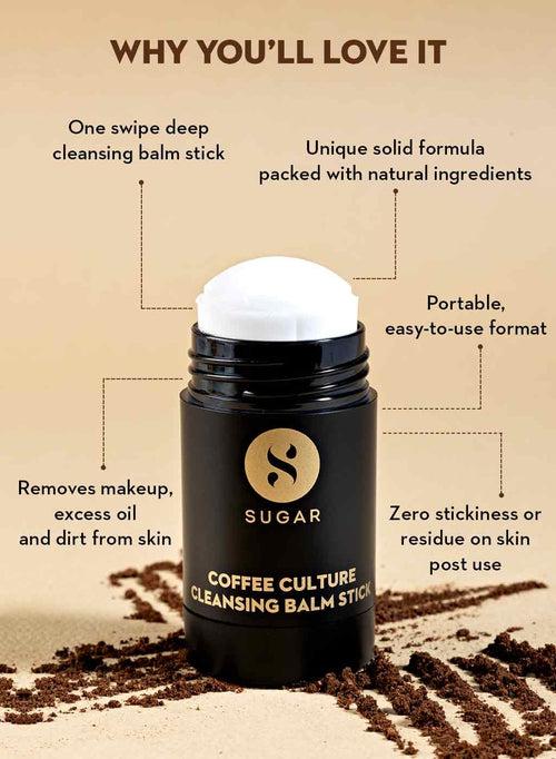 Sugar Coffee Culture Cleansing Balm Stick