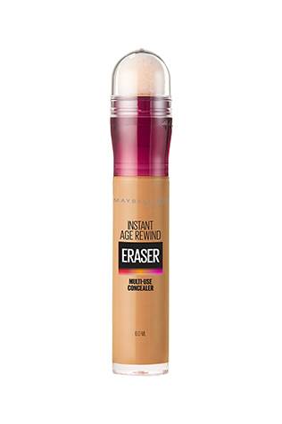 Maybelline New York Instant Age Rewind Dark Circles Treatment Concealer - Ivory, medium, sand, caramel, honey, fair Packed with Goji Berry & Haloxyl, Bright & Refreshed eyes, Erase dark circles & fine lines, Long Lasting Concealer| 6g, Buy makeup products for men and women online in India at purepearlbeauty.com