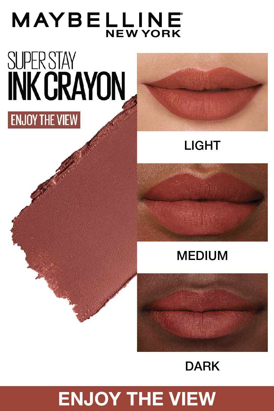 Maybelline Superstay Matte Ink Crayon Lipstick-Enjoy The View