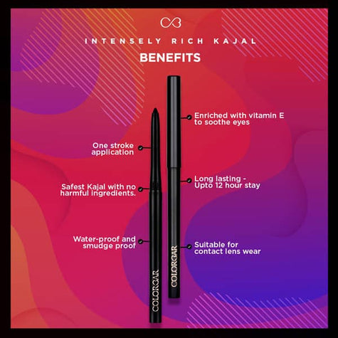Colorbar Intensely Rich Kajal Dreamy Black