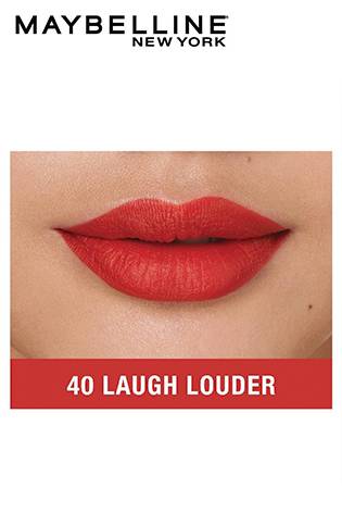 Maybelline Superstay Matte Ink Crayon Lipstick-Laugh Louder