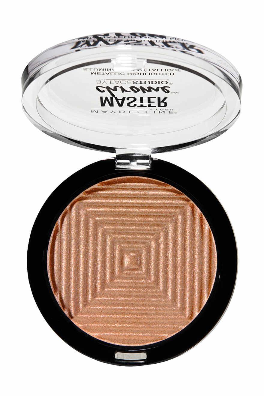 Maybelline Facestudio Master Chrome Metallic Highlighter Makeup-Molten Gold