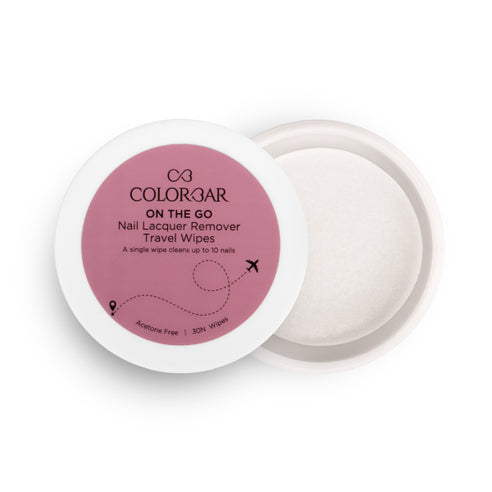 Colorbar On The Go Nail Lacquer Remover Travel Wipes
