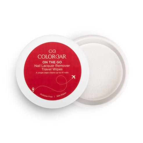 Colorbar On The Go Nail Lacquer Remover Travel Wipes - Sunshine Rose