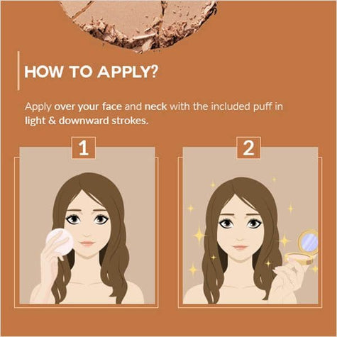 Colorbar 24Hrs Wear Weightless Powder Foundation - Pf 5