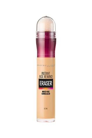 Maybelline New York Instant Age Rewind Dark Circles Treatment Concealer - medium, Packed with Goji Berry & Haloxyl, Bright & Refreshed eyes, Erase dark circles & fine lines, Long Lasting Concealer| 6g, Buy makeup products for men and women online in India at purepearlbeauty.com