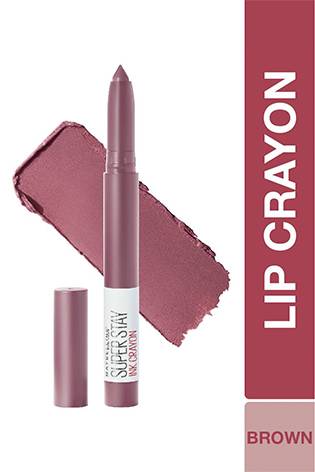 Maybelline Superstay Matte Ink Crayon Lipstick-Stay Exceptional