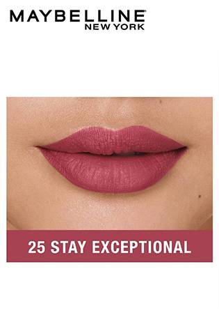 Maybelline Superstay Matte Ink Crayon Lipstick-Stay Exceptional