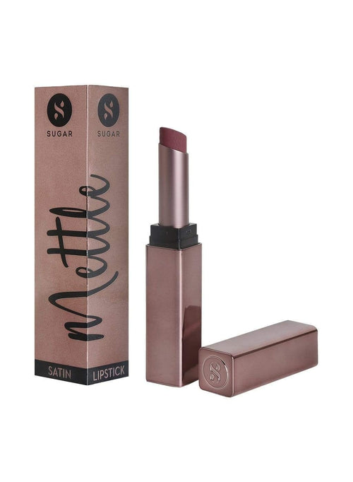 Sugar Mettle Satin Lipstick - 02 Elizabeth (Rosy Cheeks Pink)