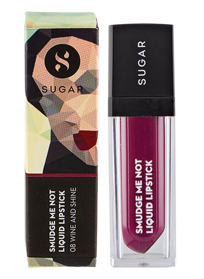 Sugar Smudge Me Not Liquid Lipstick - 08 Wine And Shine (Sangria)