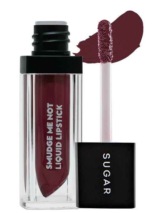 Sugar Smudge Me Not Liquid Lipstick - 18 Divine Praline (Dusty Burgundy)