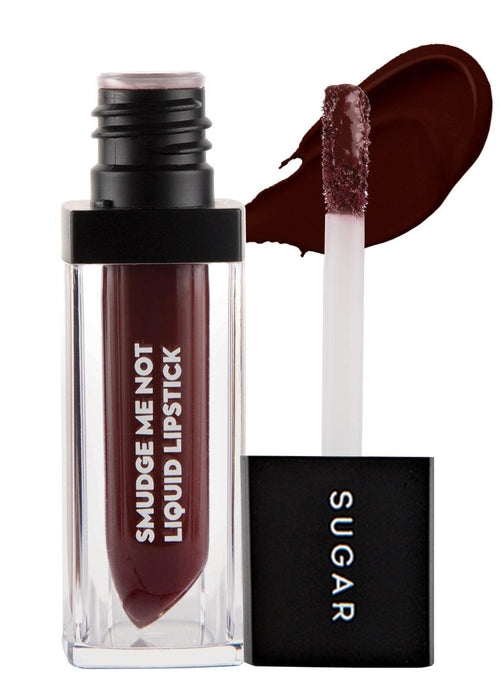 Sugar Smudge Me Not Liquid Lipstick - 21 Aubergine Queen (Blackened Burgundy)