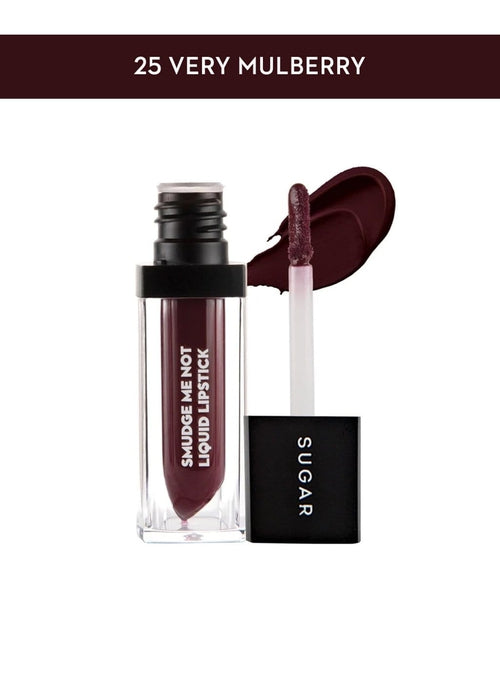 Sugar Smudge Me Not Liquid Lipstick - 25 Very Mulberry (Deep Berry)