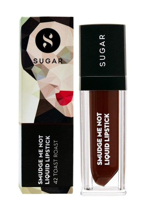 Sugar Smudge Me Not Liquid Lipstick - 42 Toast Roast (Deep Reddish Brown)