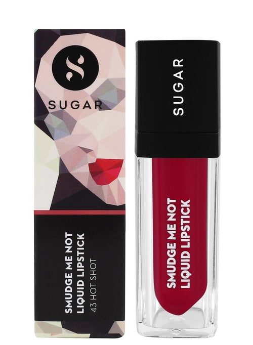 Sugar Smudge Me Not Liquid Lipstick - 43 Hot Shot (Hot Pink/Dark Fuchsia Pink)