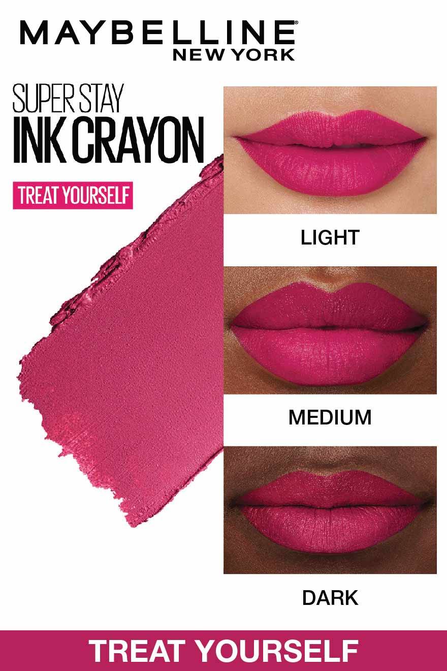 Maybelline Superstay Matte Ink Crayon Lipstick-Treat Yourself