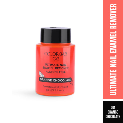 Colorbar Ultimate Nail Enamel Remover, Orange Chocolate, 80ml